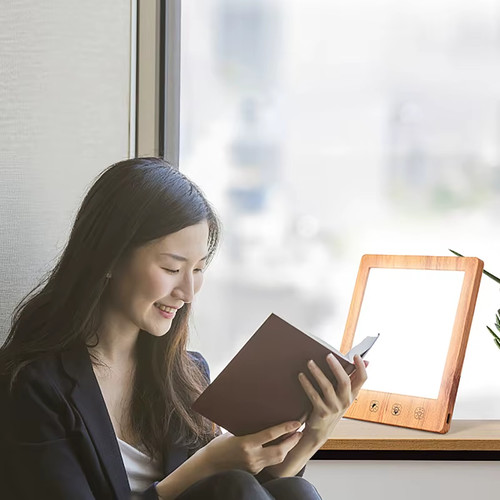 Sad light therapy lamp happy - sad,